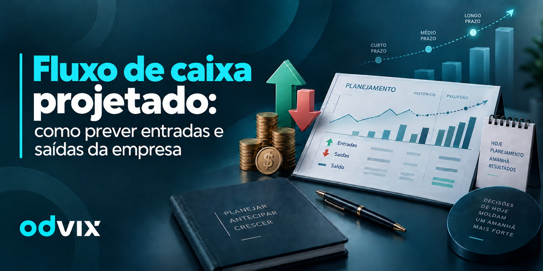 Fluxo de caixa projetado: como prever entradas e saídas da empresa
